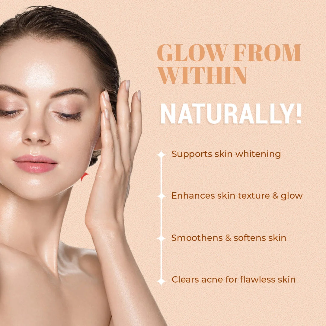 Liposomal Glutathione + Vitamin C | Effervescent Tablets for Skin Glow and Brightening