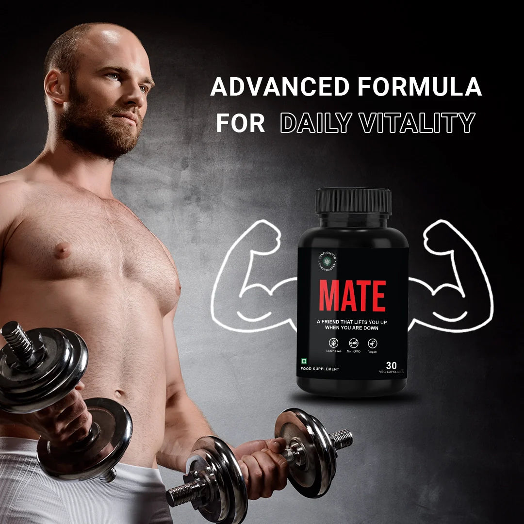 Mate - Men's Power Capsules | Boost Energy & Stamina