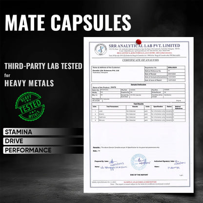 Mate - Men's Power Capsules | Boost Energy & Stamina