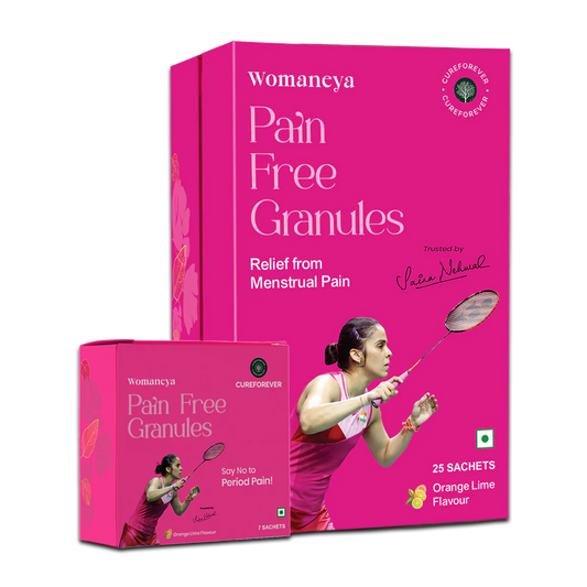 Womaneya Pain Free Granules | Patented Natural Formula